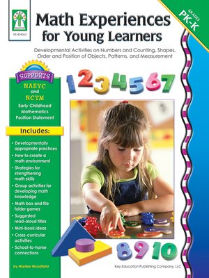 cover image of Math Experiences for Young Learners